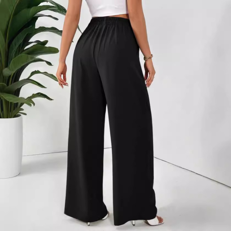 2024 m. „Temu“ populiarios Europos ir Amerikos moterų mokytojų uniformos, oficialios, elegantiškos, plačios kelnės