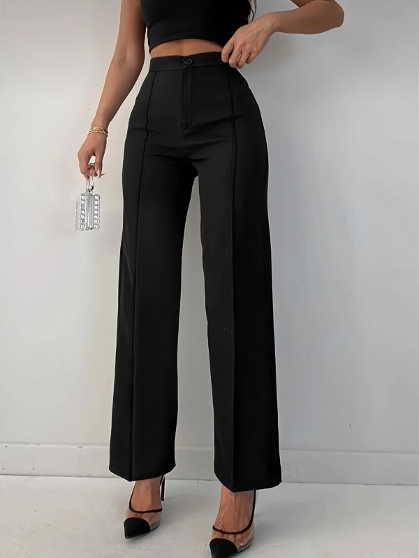 Seksikas elegantne seksikas kevad-suvepidu asümmeetriline naiste pükskostüüm