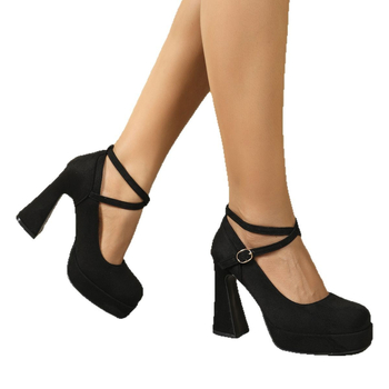 Allikas Uued kevad- ja suve Euroopa ja Ameerika väliskaubanduse seksikad risti rihmaga veekindlad platvormid paksude kontsadega kõrgete kontsadega naiste kingad