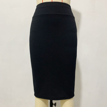 Nova Amazon ženska rastezljiva suknja visokog struka, polusuknja do bokova, uska pencil suknja za Europu i Sjedinjene Države preko granice