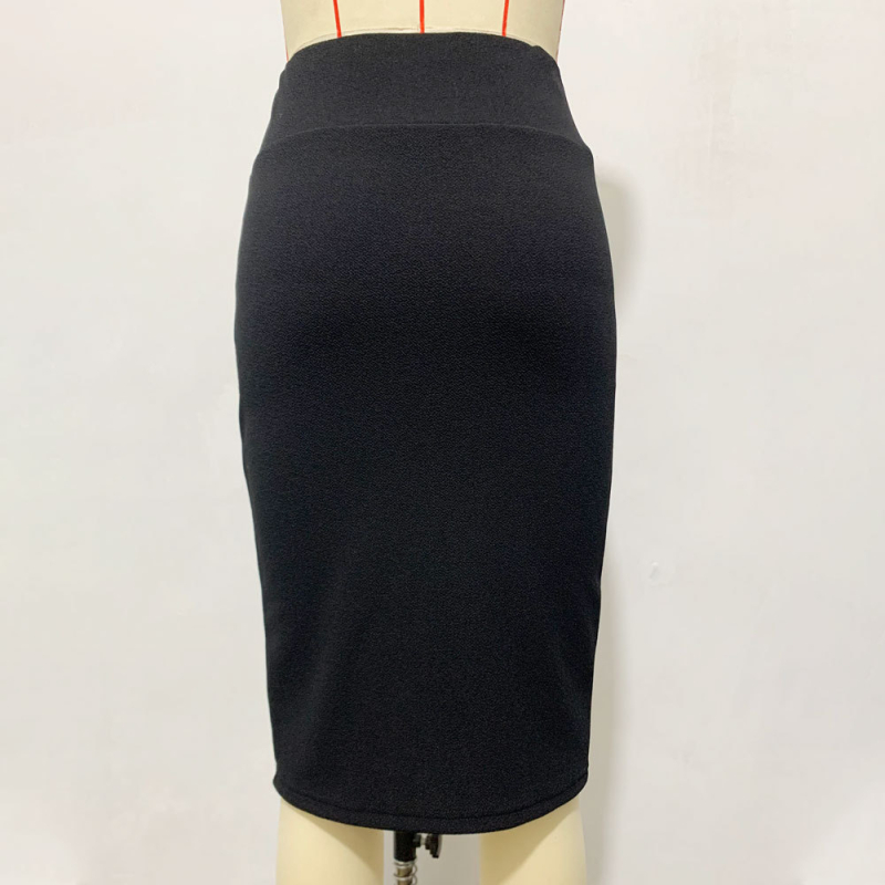 Nova Amazon ženska rastezljiva suknja visokog struka, polusuknja do bokova, uska pencil suknja za Europu i Sjedinjene Države preko granice