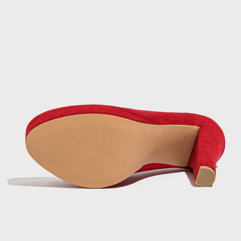 Pantofi cu toc înalt și gros, cu vârf rotund, stil de primăvară/toamnă, vânzare directă din fabrică, comerț exterior, originali, pentru femei, pantofi cu toc înalt, la modă