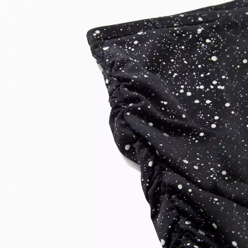 Amazon na zalihi Xiyin Temu Europska i američka modna uska seksi midi suknja sa zlatnim žigom, velikom suknjom i visokim strukom za efekt mršavljenja