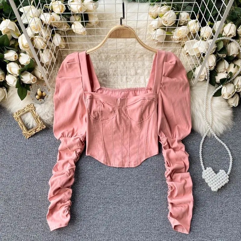 Tarpvalstybinė užsienio prekyba Seksualūs moteriški šifono viršūnės Aštrūs mergaitiški šifono viršūnės