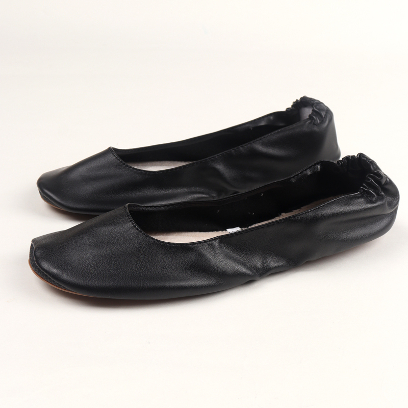 2024 m. paprasti, laisvalaikio, elegantiški, aukščiausios klasės, minkšti ir patogūs, užmaunami moteriški plokščiapadžiai šokių bateliai