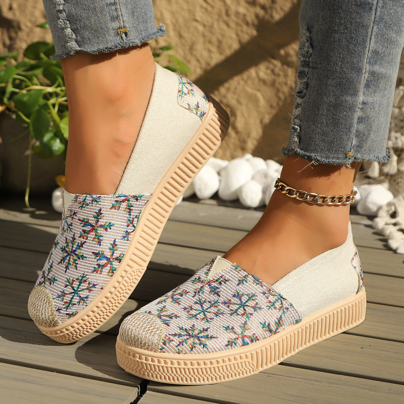 Nove ravne cipele s okruglim vrhom iz 2025., veličine 36-41, za žene veće veličine, preko granice, udobne cipele Joker za sva četiri godišnja doba