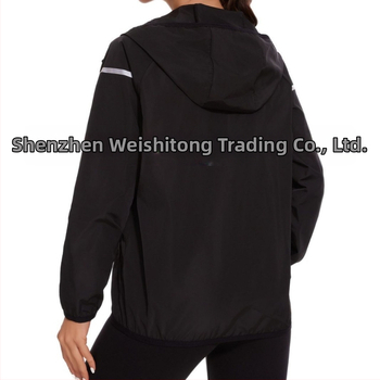 Ženski kabanica za vanjsku upotrebu s kapuljačom i patentnim zatvaračem, široka, otporna na vjetar i kišu