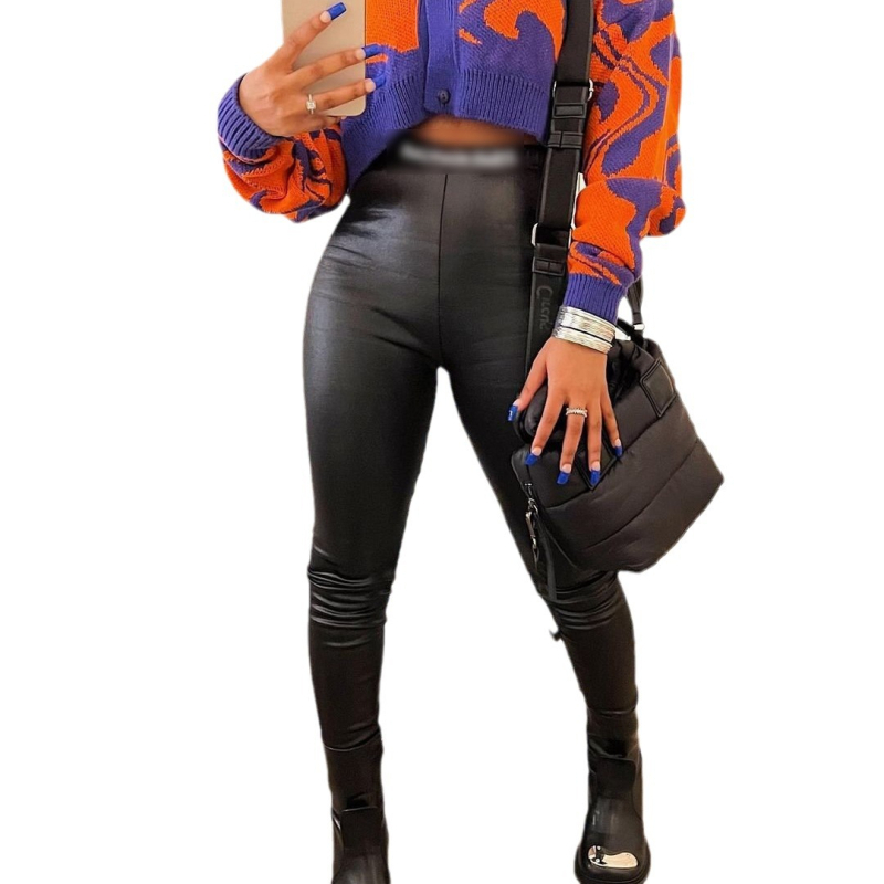 Z1967 2022 Nove Amazon Independent Station elastične modne tajice s printom, sve u jednom