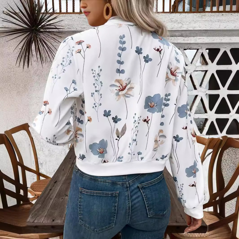 2024. aasta suvine vabaajapuhkus taimeõitega lühike mantel Euroopas ja Ameerikas Amazoni naiste jakkide tootjate hulgimüük