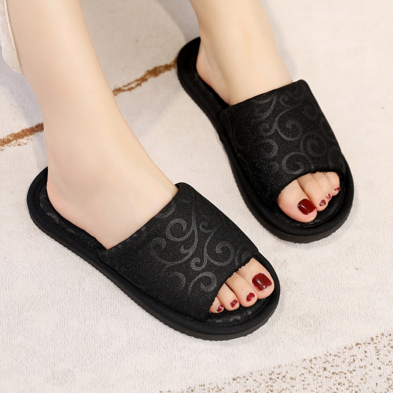 Medvilninės šlepetės moterims rudens žiemos sezonui, namų apyvokos reikmenys, svečių reikmėms, namų apyvokos reikmenys, neslystantys vilnos mišinio medvilniniai batai