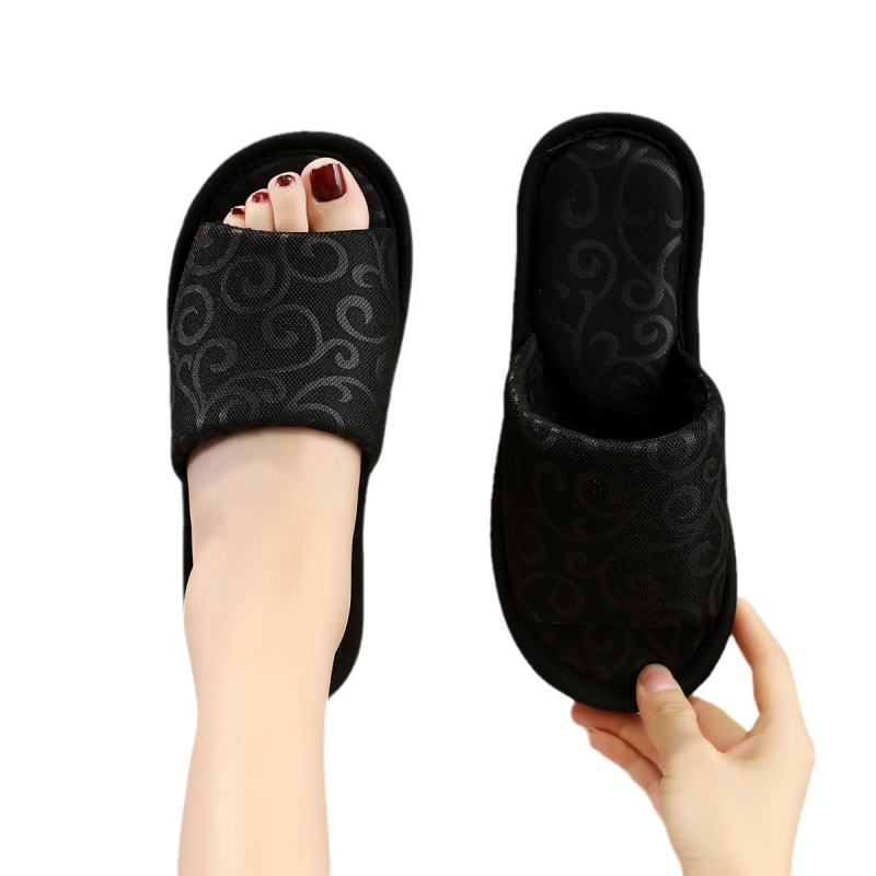 Medvilninės šlepetės moterims rudens žiemos sezonui, namų apyvokos reikmenys, svečių reikmėms, namų apyvokos reikmenys, neslystantys vilnos mišinio medvilniniai batai