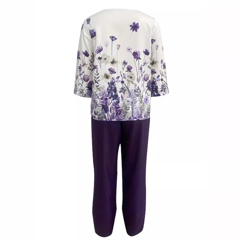 2024. aasta TEMU sõltumatu jaama moodne vabaaja naiste trükikostüüm hulgimüügis laos