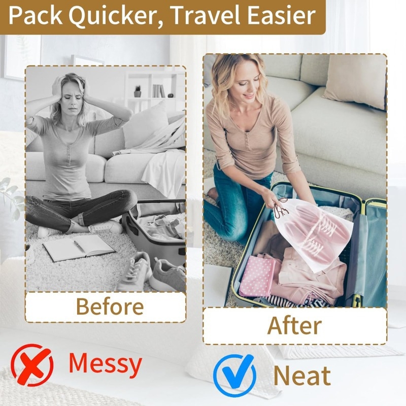 Uus (20 tk pakis) 16 siidist nööriga hoiukott reisimiseks, mitmeotstarbeline ja mitmeotstarbeline hoiustamine.