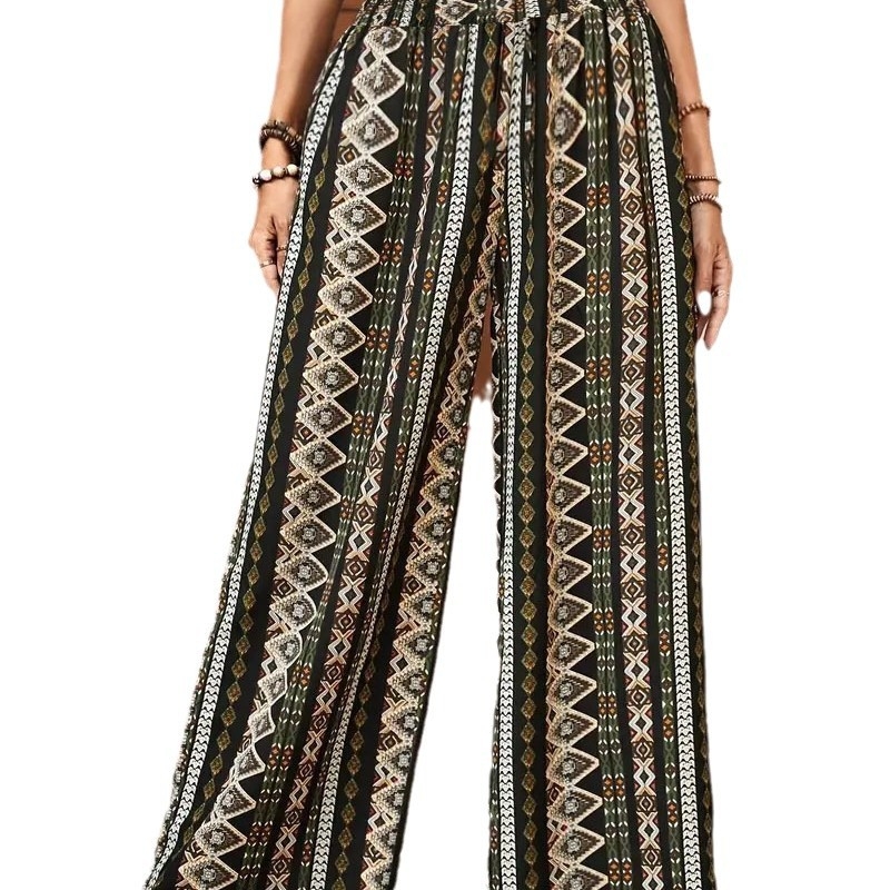 TB6396 Prekogranične veće hlače Amazon TEMU Eksplozivna moda Popularne veće hlače širokog kroja