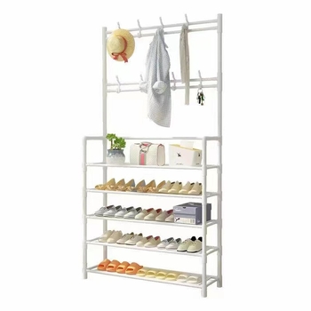 Lihtne kingariiul mitmekihiline integreeritud hoiuriiul ühiselamu ukseava kingariiul multifunktsionaalne põrandariiul kinga- ja mütsiriiul