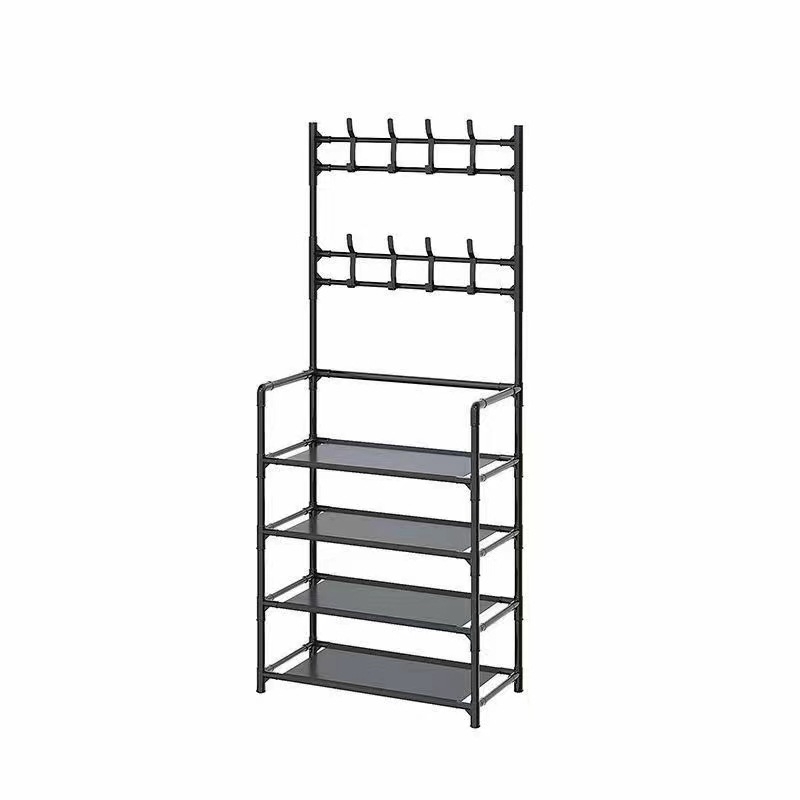 Lihtne kingariiul mitmekihiline integreeritud hoiuriiul ühiselamu ukseava kingariiul multifunktsionaalne põrandariiul kinga- ja mütsiriiul