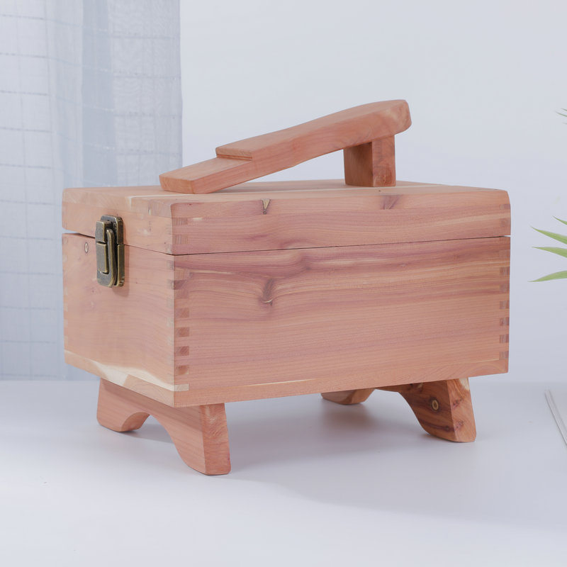 Дървена кутия за съхранение на четки за обувки, дървена кутия, кутия за съхранение на четки за обувки от масивна дървесина, кутия за плочки, дървена кутия за четки за обувки, кутия за четки за обувки от кедрово дърво