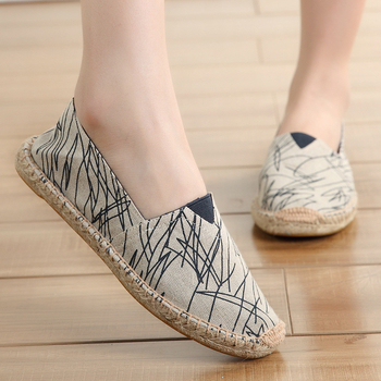 Vasaros nauji laisvalaikio moteriški medžiaginiai batai, patogūs lininiai batai, Thomas moteriški batai, laisvalaikio batai, gamintojo didmeninė prekyba