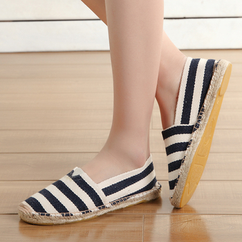 Vasaros nauji laisvalaikio moteriški medžiaginiai batai, patogūs lininiai batai, Thomas moteriški batai, laisvalaikio batai, gamintojo didmeninė prekyba