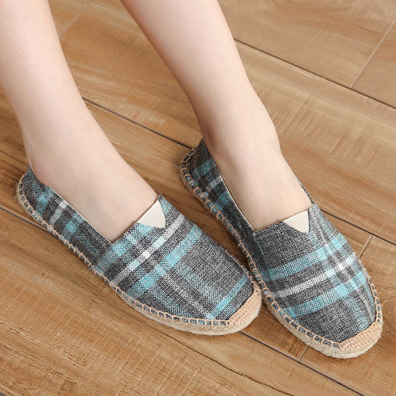 Vasaros nauji laisvalaikio moteriški medžiaginiai batai, patogūs lininiai batai, Thomas moteriški batai, laisvalaikio batai, gamintojo didmeninė prekyba