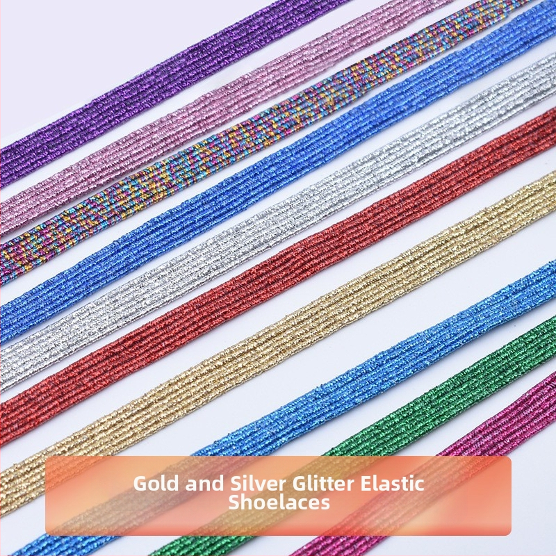 Цветни мързеливи хора без връзки за обувки, еластични унисекс плоски връзки за обувки без връзки, пресоващи фиксатори за връзки за обувки
