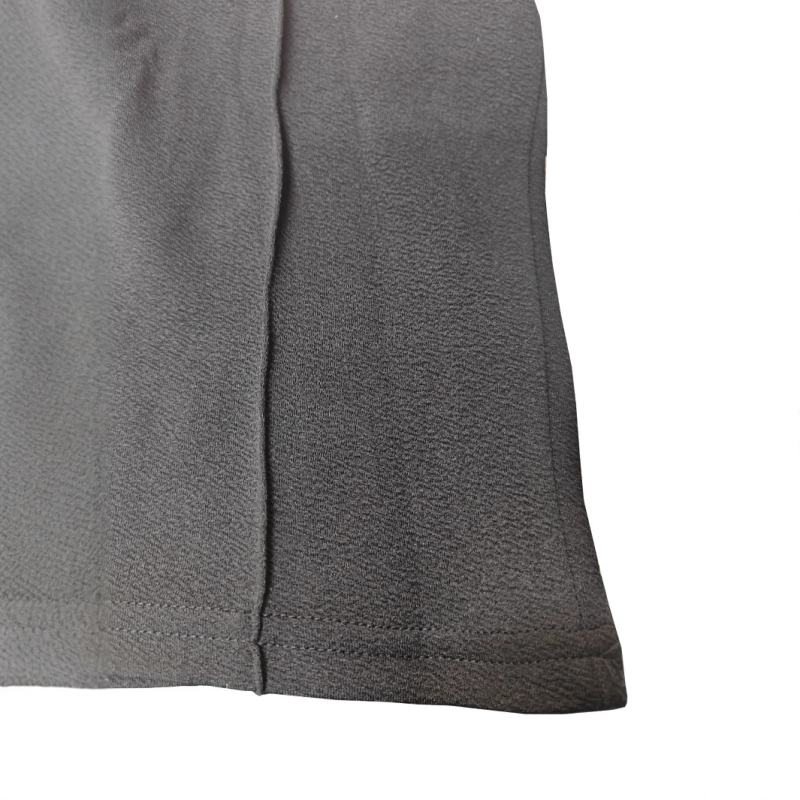 2025 m. „Amazon“ plius dydžio laisvalaikio aukšto juosmens kelnės, temperamentingos, darbinės, naujos tiesios juodos kelnės, demonstruojančios figūrą.