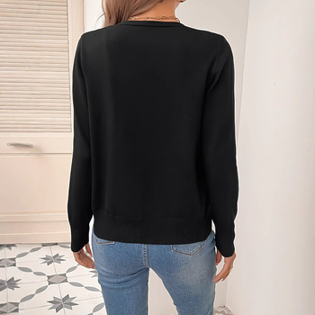 2024 m. „Amazon“ tarpvalstybinė elektroninė prekyba, naujas megztas vienaeilis laisvalaikio tingus grynas juodas paltas, Europos ir Jungtinių Valstijų nepriklausoma stotis