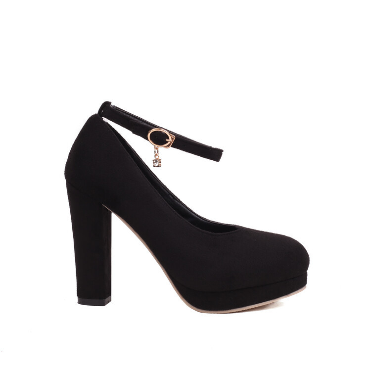 2023 tavaszi, határokon átnyúló, európai és amerikai vastag sarkú, magassarkú, nagy méretű, 40-43-as külkereskedelmi cipő, női, vízálló asztali cipő