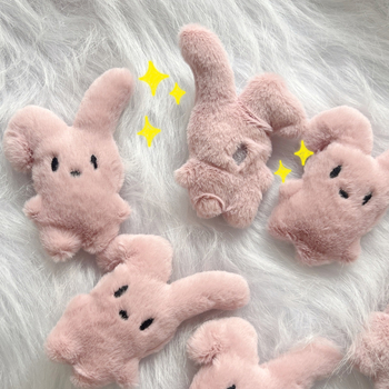Mielas triušio pliušinis lėlės animacinis triušio gyvūnas rankų darbo „pasidaryk pats“ vaikų batai ir kepurės drabužiai kojinės aksesuarai aksesuarai