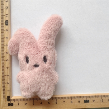 Mielas triušio pliušinis lėlės animacinis triušio gyvūnas rankų darbo „pasidaryk pats“ vaikų batai ir kepurės drabužiai kojinės aksesuarai aksesuarai