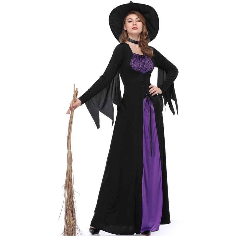 S-XL Helovīna kostīms Raganas kostīms Raganas meitene Maģiska meitene COSplay COS kostīms