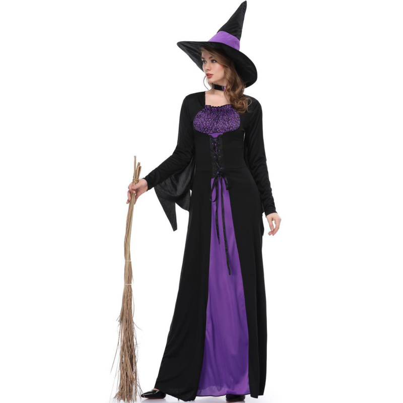 S-XL Halloween Jelmez Boszorkányerem Boszorkánylány Varázslatos Lány COSplay COS Jelmez