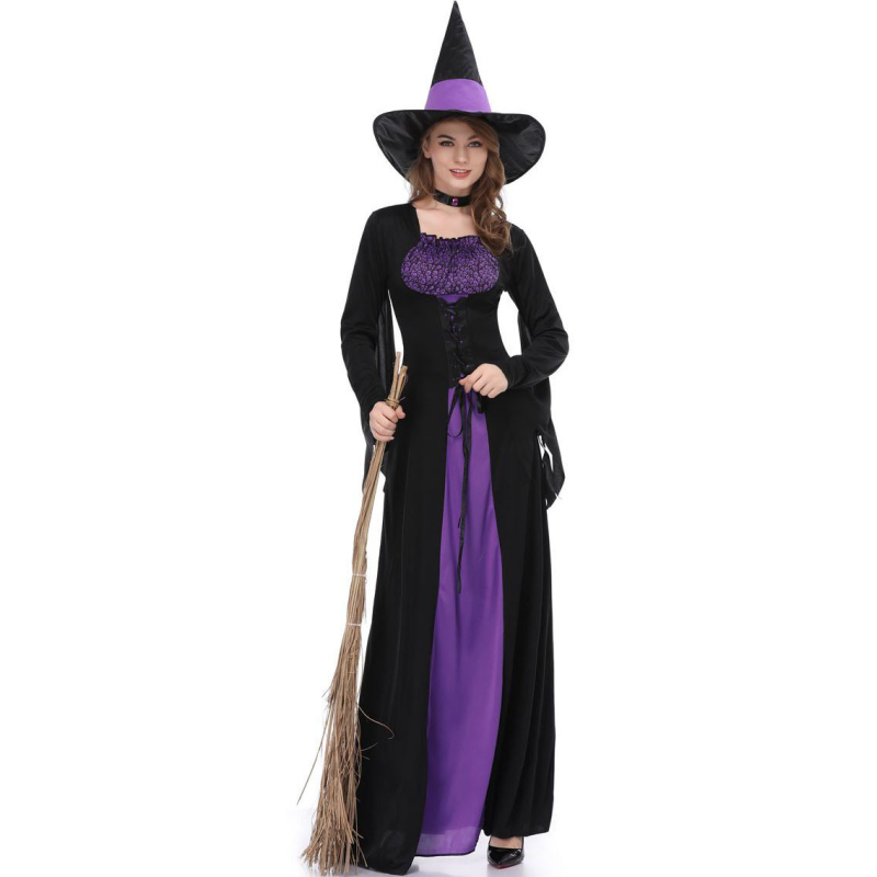 S-XL Halloween Jelmez Boszorkányerem Boszorkánylány Varázslatos Lány COSplay COS Jelmez