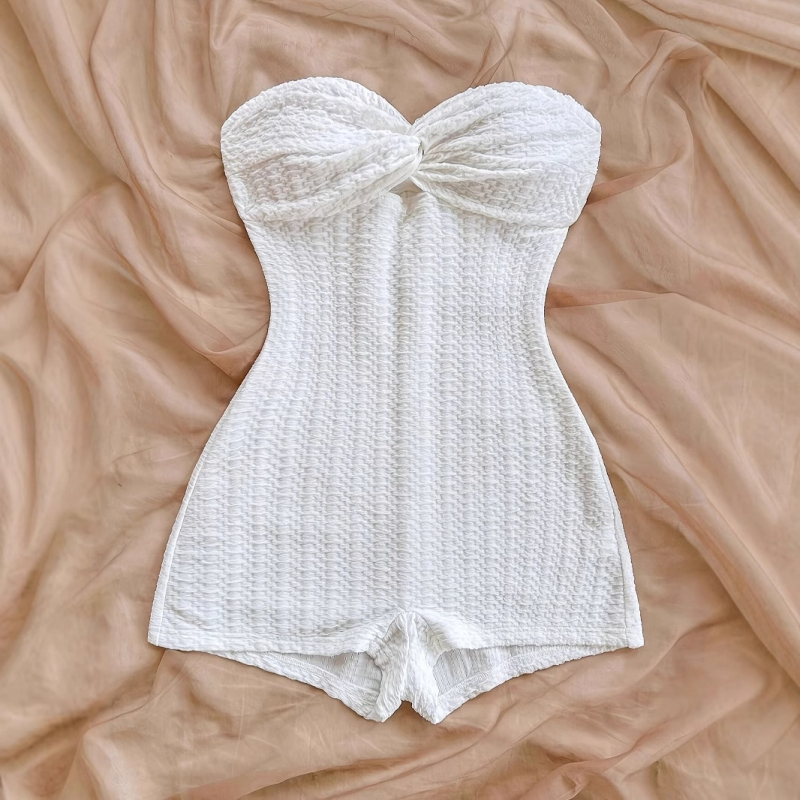 „Amazon“ perkamiausias Y2K europietiškas-amerikietiškas vientisos spalvos madingas bodis