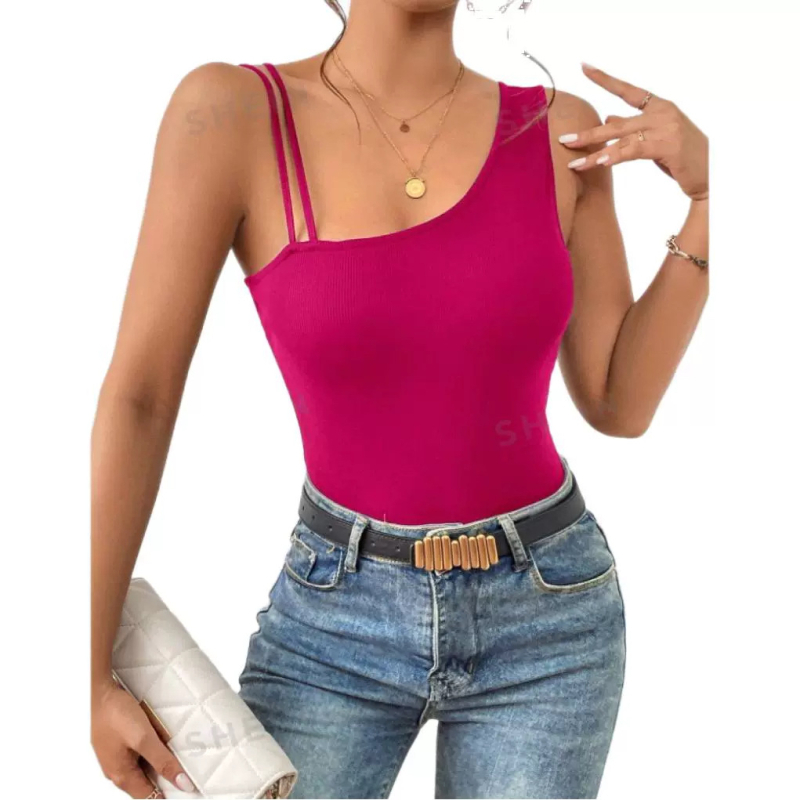 Gamyklos sandėlyje naujas didmeninės prekybos užsienio prekyba „Amazon“ karštas asimetrinės iškirptės švarkas su dirželiu maža liemenė