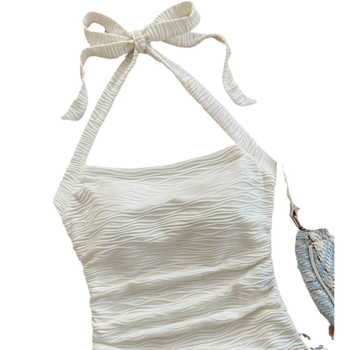 Γυναικείο καλοκαιρινό, αμάνικο, κοντό, λεπτό γιλέκο με κρεμαστό λαιμό και λουράκι για γυναίκες, καλοκαιρινό και νέο