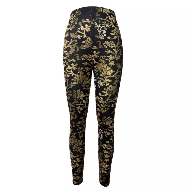 2024 Amazon export európai és amerikai nyomtatott rugalmas feszes leggings