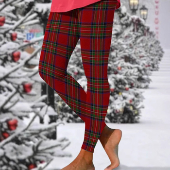 Amerikai Retro Akadémia stílusú piros kockás, szűk nadrág, európai és amerikai Amazon Független Állomású Nadrág, lezser női téli nadrág
