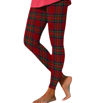 Amerikai Retro Akadémia stílusú piros kockás, szűk nadrág, európai és amerikai Amazon Független Állomású Nadrág, lezser női téli nadrág