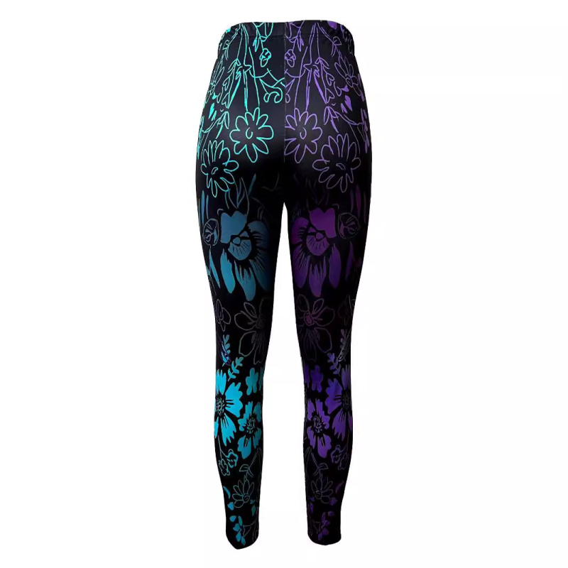 2024 Amazon export európai és amerikai nyomtatott rugalmas feszes leggings