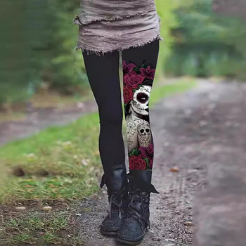 2024 Amazon export európai és amerikai nyomtatott rugalmas feszes leggings