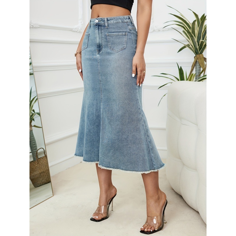 Rojtos farmer szoknya Női középhosszú, halszálkás szoknya, magas derekú, karcsúsító, dögös lányos, testhezálló szoknya