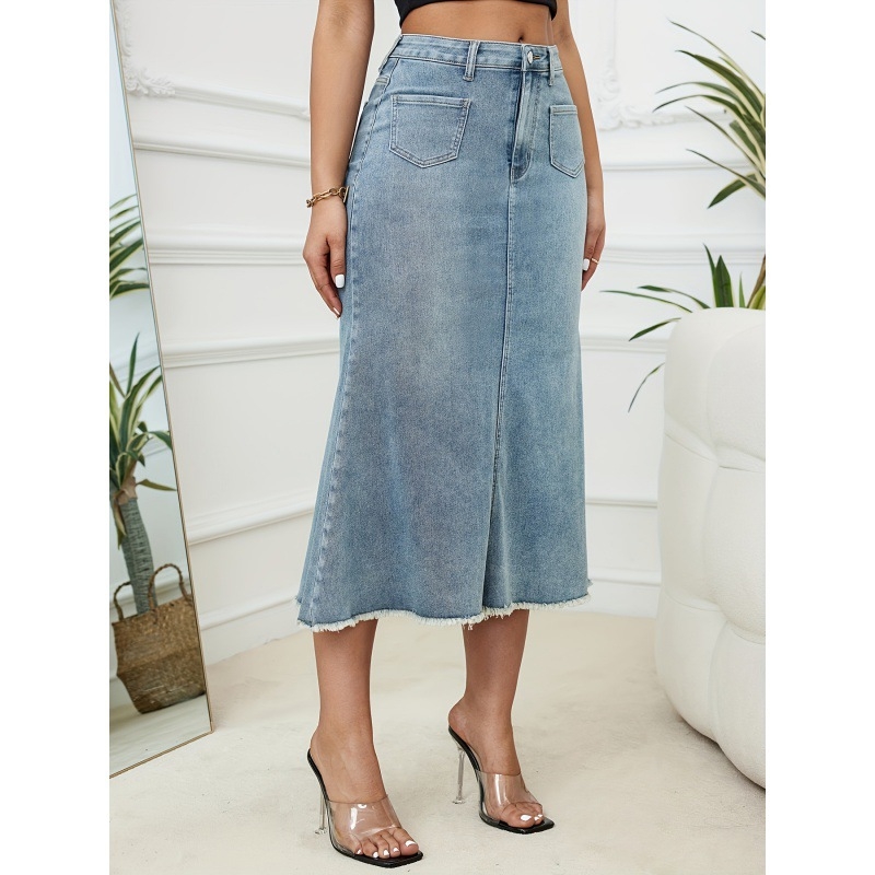 Rojtos farmer szoknya Női középhosszú, halszálkás szoknya, magas derekú, karcsúsító, dögös lányos, testhezálló szoknya