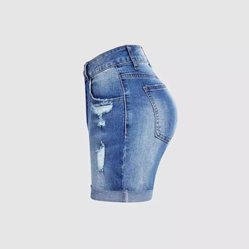 Amazon Aliexpress női farmernadrág magas derekú, kényelmes, karcsúsított, divatos, egyenes szabású, lezser farmer