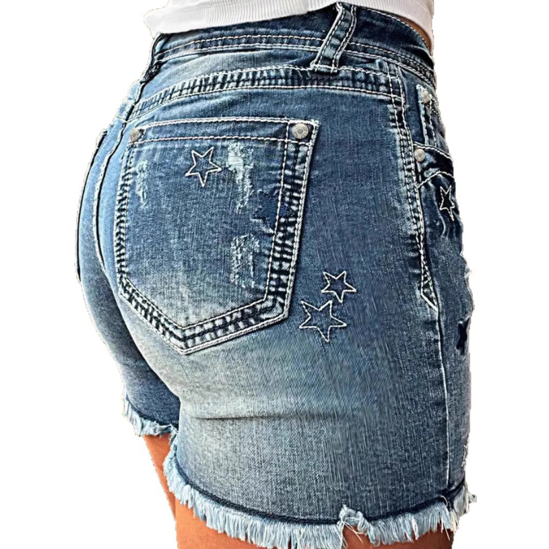 Európai és amerikai határokon átnyúló külkereskedelmi női farmernadrágok magas derekú, kényelmes, karcsúsított, divatos, egyenes szabású, lezser farmernadrágok