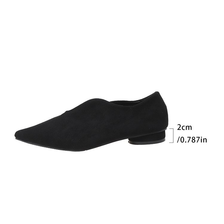 2024. aasta kevad- ja suveuued väliskaubanduse teravatipulised vabaaja madalad dokumentaalkingad, salendavad madala suuga Baotou tagumised tühjad sandaalid naistele