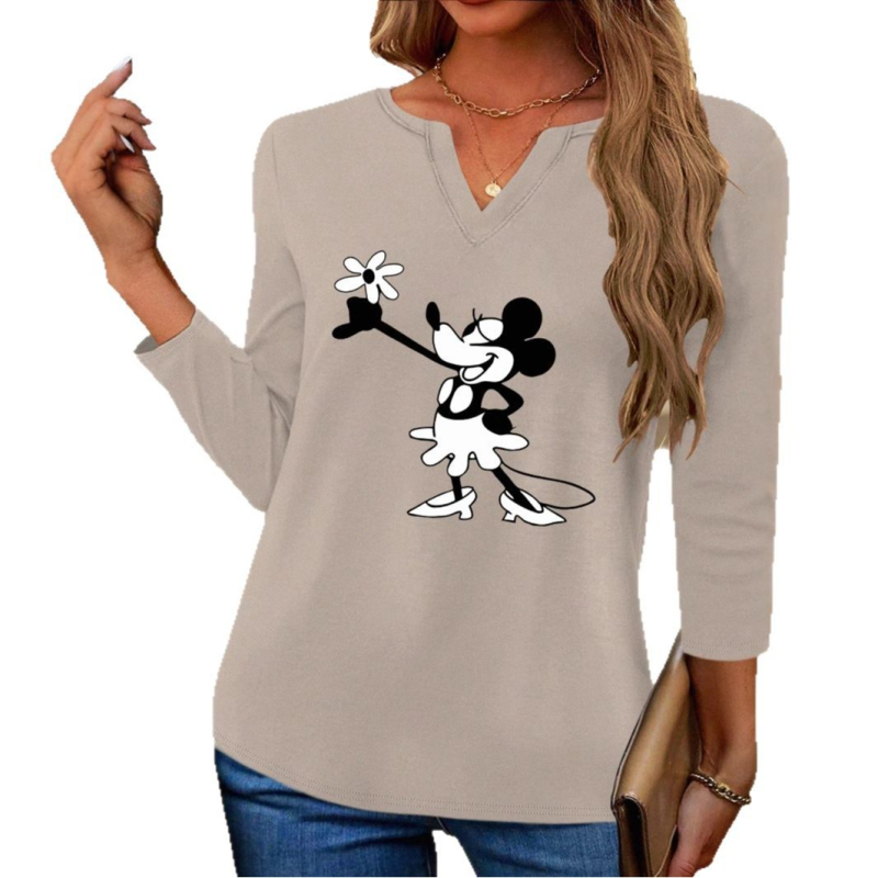 A TEMU határokon átnyúló, túlzottan tesztelt márkája 2025-ben Európában és az Egyesült Államokban. Nyári tejselyem gallér nélküli, laza női hétpontos ujjú nagykereskedelem.