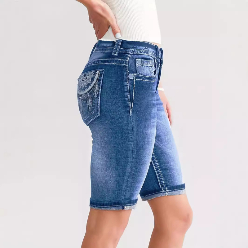 2024 Új, határokon átnyúló, Amazonon népszerű európai és amerikai 82409# új, zsebes, hímzett gombos, mindenhez illő, karcsúsított szabású női ruha