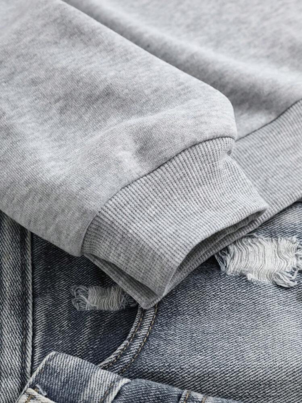 Gyári nagykereskedelmi virágmintás, bélelt, termo pulóver, európai és amerikai poliészterből