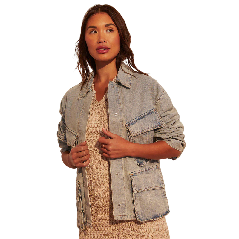 2024 Noua jachetă din denim transfrontalieră Amazon europeană și americană pentru femei, spălată, nostalgică, super fierbinte